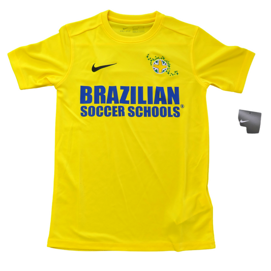 Brazilian Soccer Schools® Coach Nike Yellow Top (Men's)